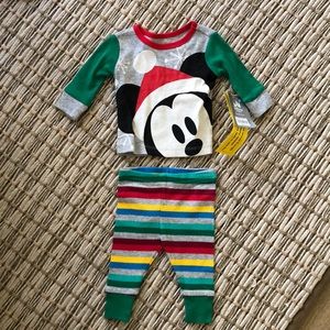 Mickey Santa Disney baby outfit